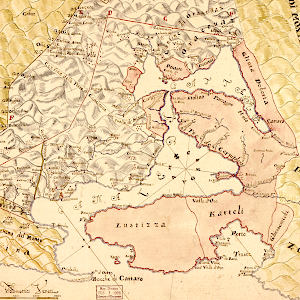 Karta Boke iz 1701 godine